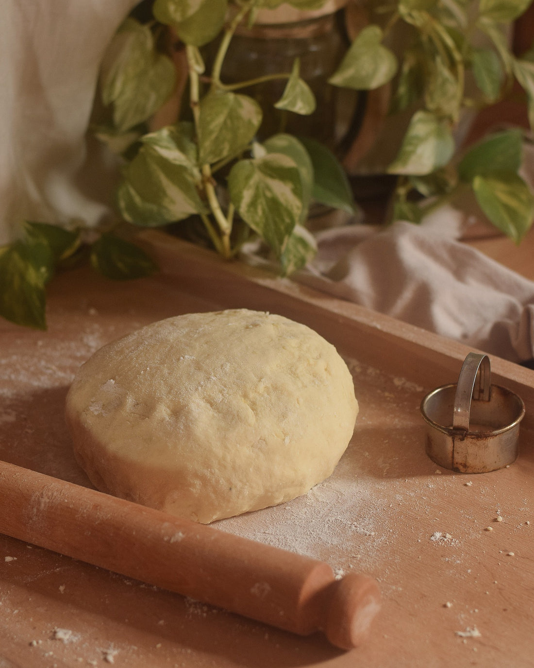 Baking in a Cottagecore Kitchen